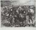 Steinlen, Theophile Alexandre: Auf der Flucht