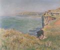 Monet, Claude: Klippen bei Varengeville