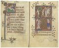 Unbekannter Buchmaler des Vatikans: Fragment aus einem Stundenbuch