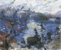 Corinth, Lovis: Walchensee, Berge in Wolken