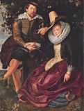 Rubens, Peter Paul: Selbstportr�t des Malers mit seiner Frau Isabella Brant in der Gei�blattlaube