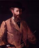 Manet, Edouard: Selbstportr�t mit Palette