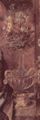 Leonardo da Vinci: Madonna mit der Nelke, Detail: Blumen