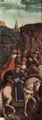 Eyck, Jan van: Genter Altar, Altar des Mystischen Lammes, linker Fl�gel, unten, �u�ere Szene: Die Drei Heiligen K�nige