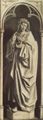 Eyck, Jan van: Genter Altar, Altar des Mystischen Lammes, rechter Au�enfl�gel, untere innere Szene: Hl. Johannes der Evangelist, Skulpturimmitation