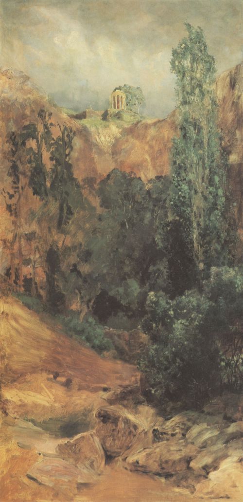 Klinger, Max: Felsenschlucht