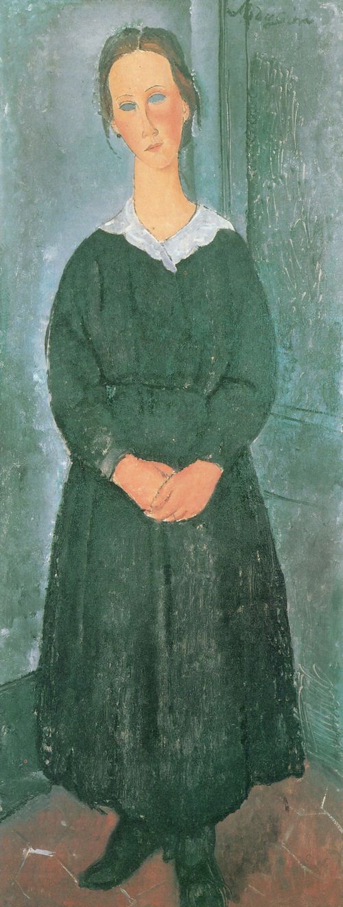 Modigliani, Amedeo: Junges Dienstm�dchen