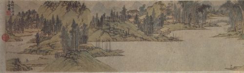 Zhengming, Wen: Schilfh�tten an einem Wasserlauf (Teil 2)