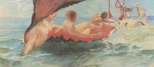 Klinger, Max: Venus im Muschelwagen