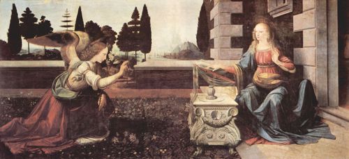 Leonardo da Vinci: Verk�ndigung an Maria
