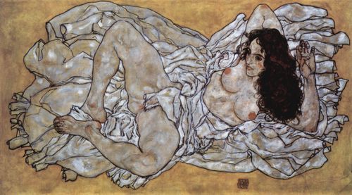 Schiele, Egon: Liegende Frau
