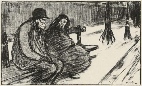 Steinlen, Theophile Alexandre: Winter