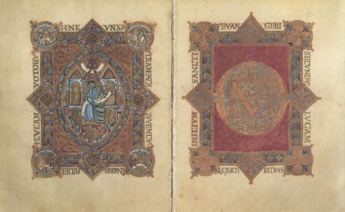 Unbekannter Buchmaler des Vatikans: Fragment aus dem »Evangeliar Kaiser Heirichs II.«