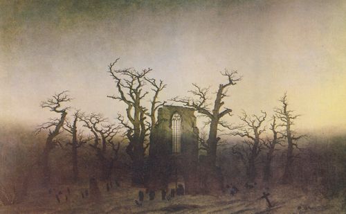 Friedrich, Caspar David: Abtei im Eichwald (M�nchsbegr�bnis im Eichenhain)