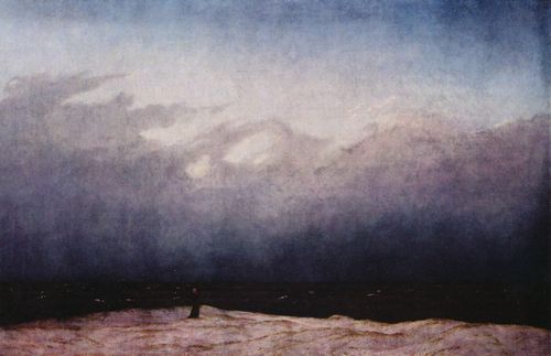 Friedrich, Caspar David: Der M�nch am Meer (Wanderer am Gestade des Meeres)