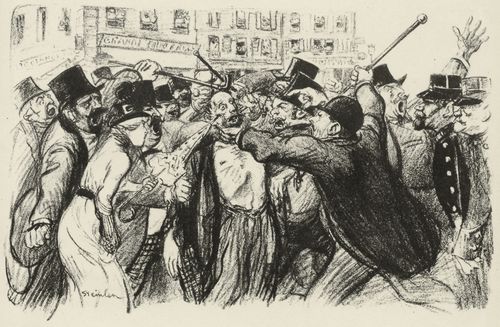 Steinlen, Theophile Alexandre: Der Dieb