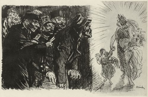 Steinlen, Theophile Alexandre: Die Biederm�nner