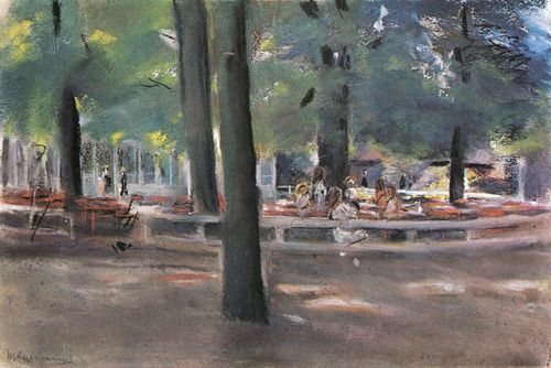 Liebermann, Max: Gartenrestaurant