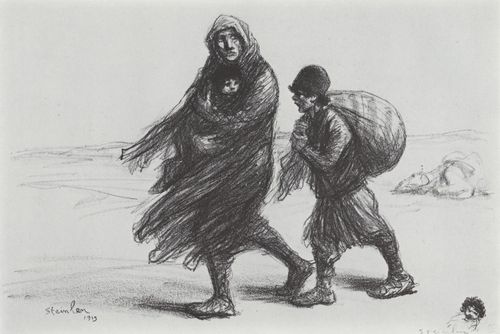 Steinlen, Theophile Alexandre: Und nun weiter zu Fu�