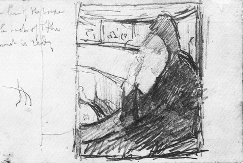 Cassatt, Mary: Skizze zu »In der Oper«