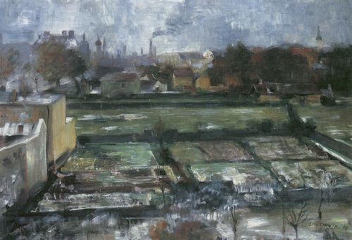 Corinth, Lovis: Blick aus dem Atelier