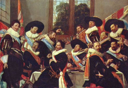 Hals, Frans: Festmahl der Offiziere der St.-Hadrians-Sch�tzengilde von Haarlem