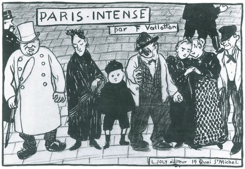 Vallotton, F�lix: Stra�enszene
