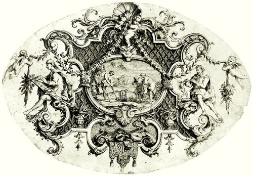 Hogarth, William: Abdruck vom Zeremonialkelch f�r den Schauspielerklub in Clare Market