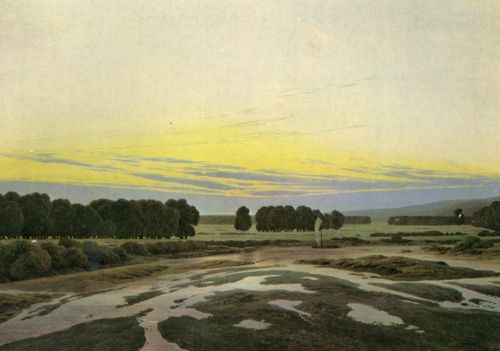 Friedrich, Caspar David: Das Gro�e Gehege (Ostra-Gehege)