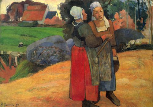 Gauguin, Paul: Bretonische B�uerinnen