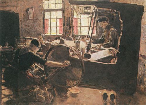 Liebermann, Max: Der Weber