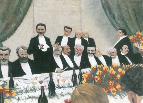 Vallotton, F�lix: Der Toast