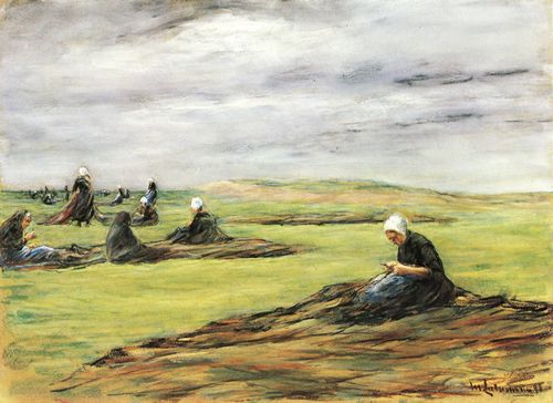 Liebermann, Max: Die Netzflickerinnen