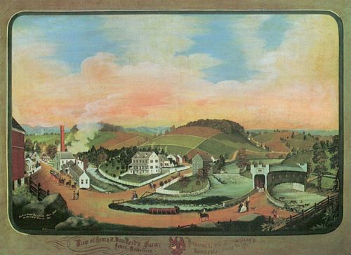 Hofmann, Charles C.: Blick auf Henry Z. Van Reed's Farm