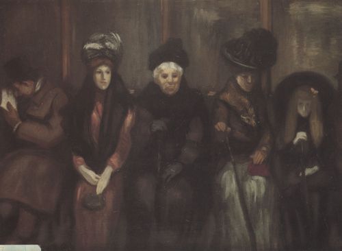 Steinlen, Theophile Alexandre: In der Pferdebahn
