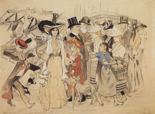 Steinlen, Theophile Alexandre: Die Stra�e