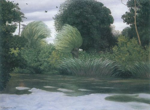 Vallotton, F�lix: Die Eure bei Pacy-sur-Eure