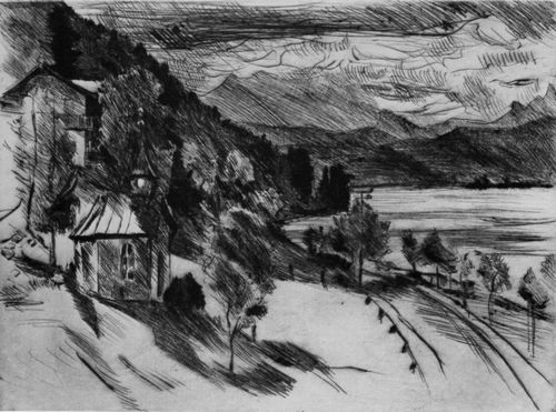 Corinth, Lovis: Am Walchensee