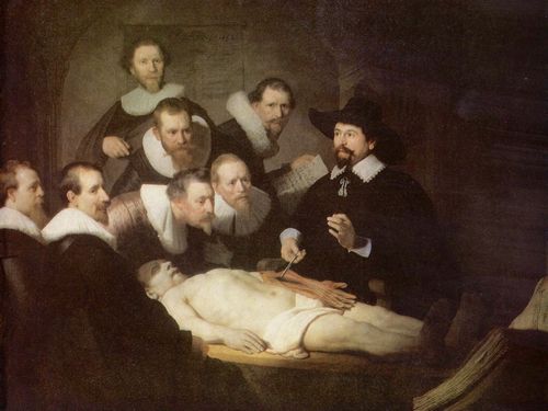 Rembrandt Harmensz. van Rijn: Anatomie des Dr. Tulp