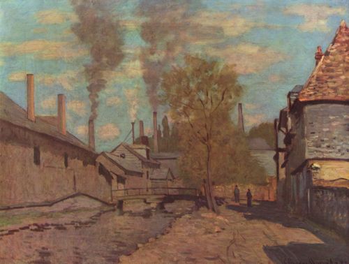 Monet, Claude: Der Bach von Robec