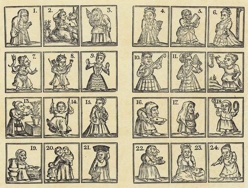 Talamantes, Baltasar: Groteske Figuren