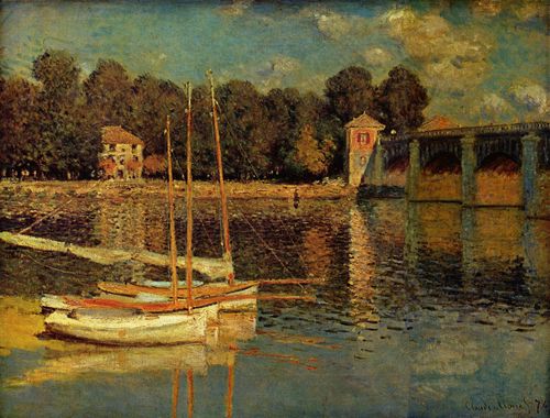 Monet, Claude: Br�cke von Argenteuil