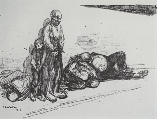 Steinlen, Theophile Alexandre: Geiselerschie�ung