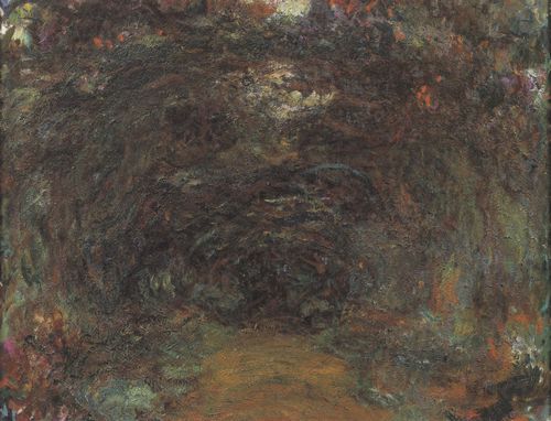 Monet, Claude: Der Weg mit den Rosenb�gen in Giverny