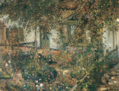 Corinth, Lovis: Bl�hender Bauerngarten