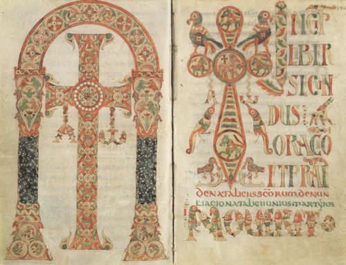 Unbekannter Buchmaler des Vatikans: Fragment aus dem »Sacramentarium Gelasium«