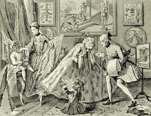 Hogarth, William: Der Geschmack der eleganten Welt