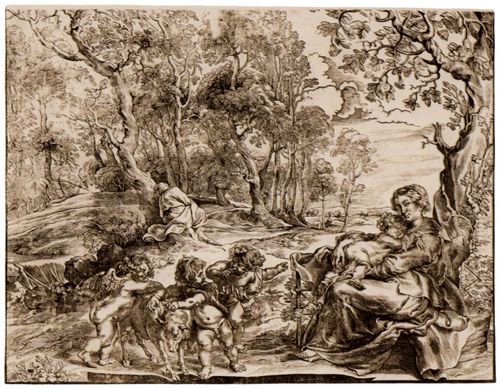 Rubens, Peter Paul: Die Flucht nach �gypten, zweite Fassung