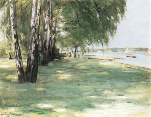 Liebermann, Max: Der Garten des K�nstlers in Wannsee