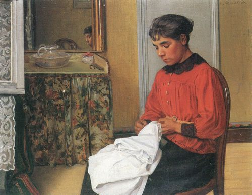 Vallotton, F�lix: Die N�herin